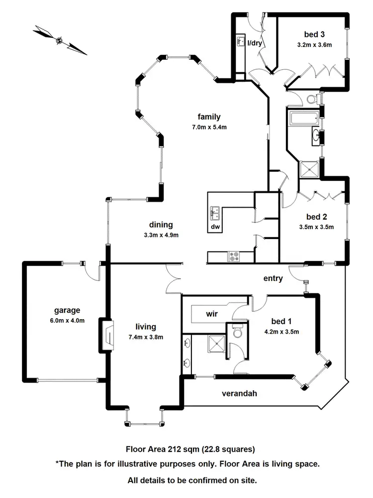 Floorplan of Homely house listing, 133 Montbrae Circuit, Narre Warren North VIC 3804