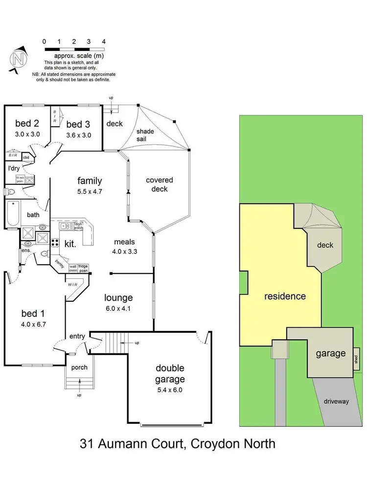 Floorplan of Homely house listing, 31 Aumann Court, Croydon North VIC 3136