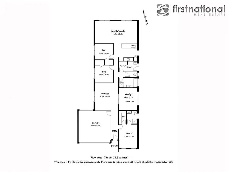 Floorplan of Homely house listing, 58 Golf Links Road, Berwick VIC 3806