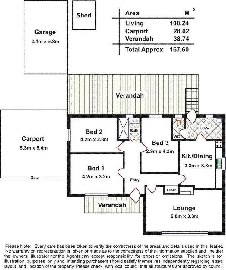 Floorplan of Homely house listing, 89 Halsey Road, Elizabeth East SA 5112
