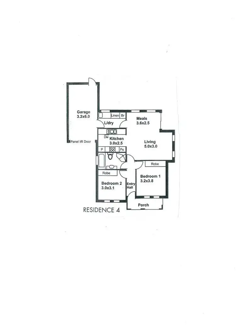 Floorplan of Homely house listing, 4/14 Trott Grove, Oaklands Park SA 5046