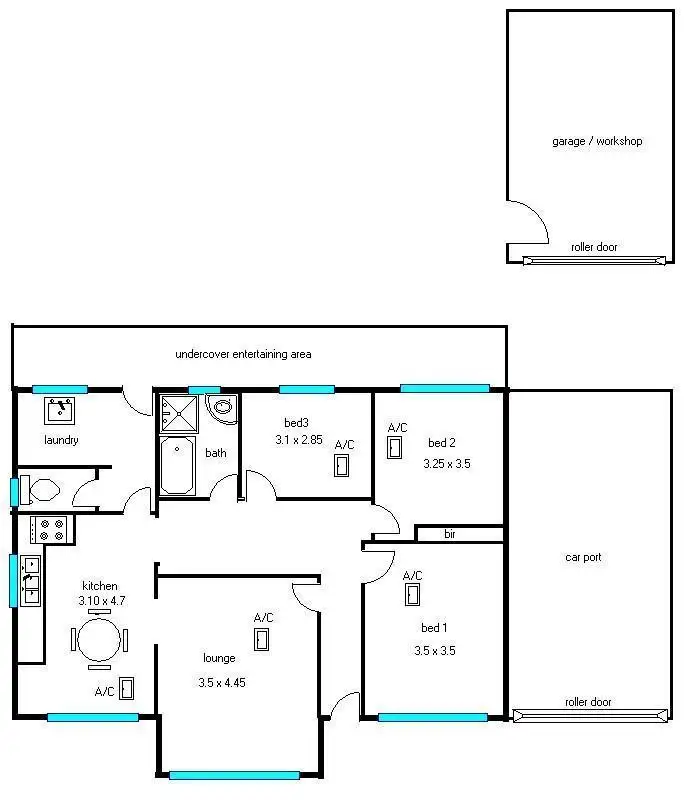 Floorplan of Homely house listing, 21 Wilkinson Road, Para Hills SA 5096