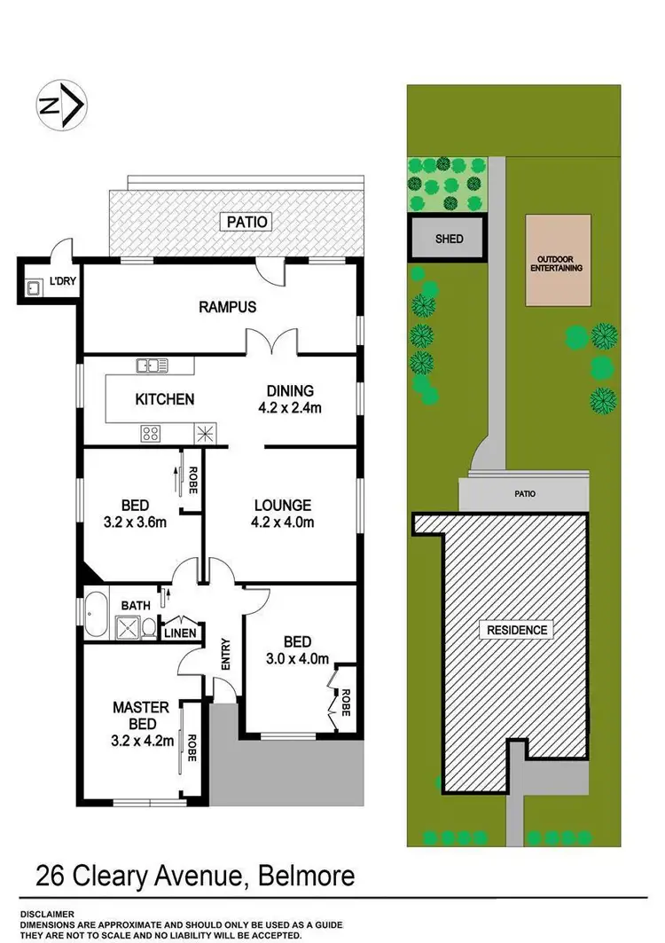 Floorplan of Homely house listing, 26 Cleary Avenue, Belmore NSW 2192