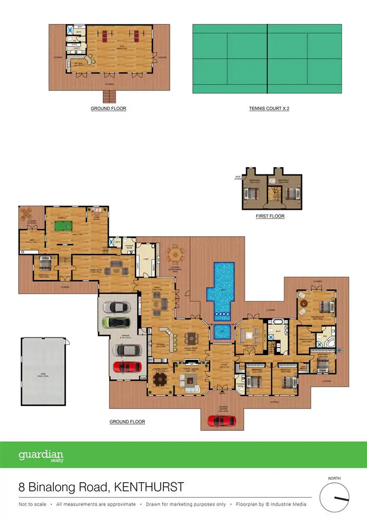 Floorplan of Homely house listing, 8 Binalong Road, Kenthurst NSW 2156