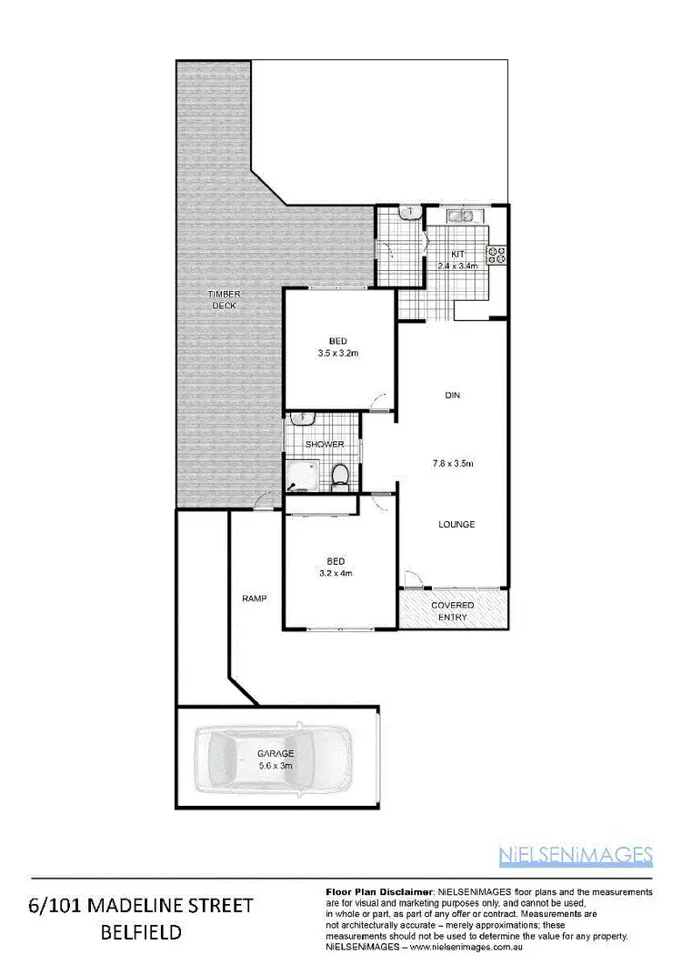 Floorplan of Homely house listing, 6/101 Madeline Street, Belfield NSW 2191