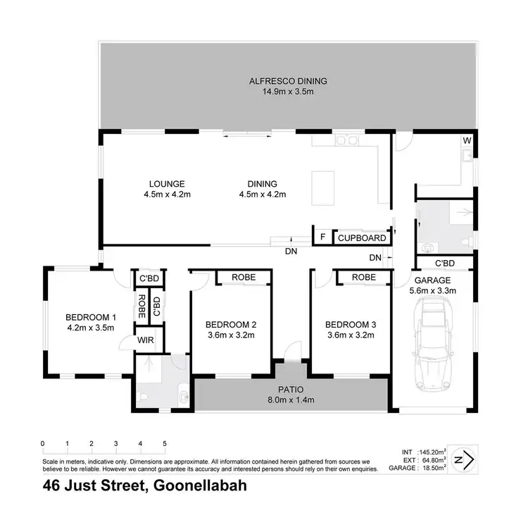 Floorplan of Homely house listing, 46 Just Street, Goonellabah NSW 2480