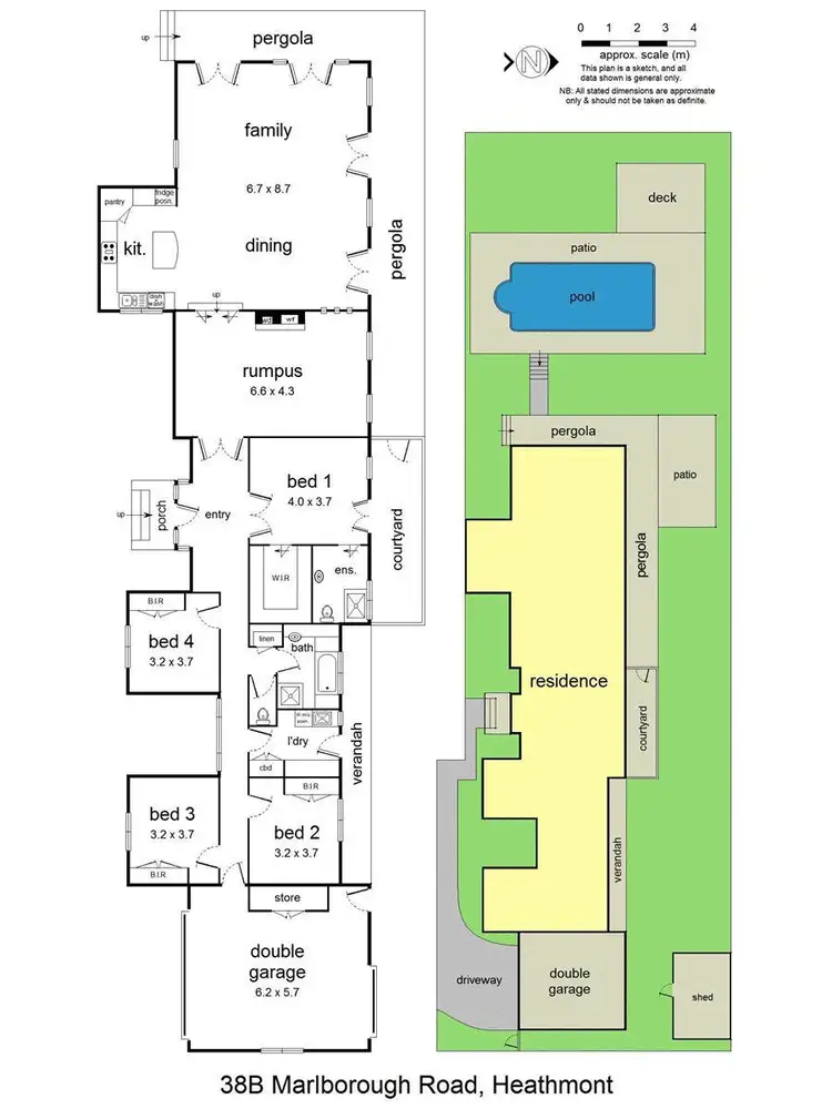 Floorplan of Homely house listing, 38 Marlborough Road, Heathmont VIC 3135