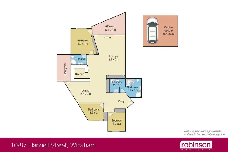 Floorplan of Homely unit listing, 10/87 Hannell Street, Wickham NSW 2293
