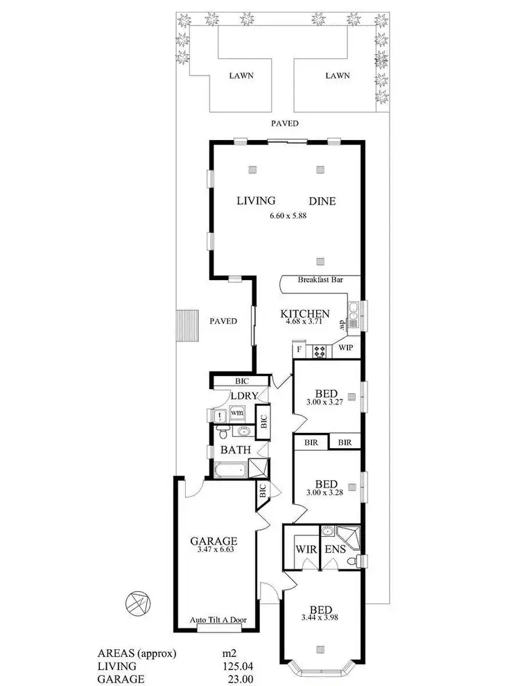 Floorplan of Homely house listing, 45A Torrens Street, Torrensville SA 5031