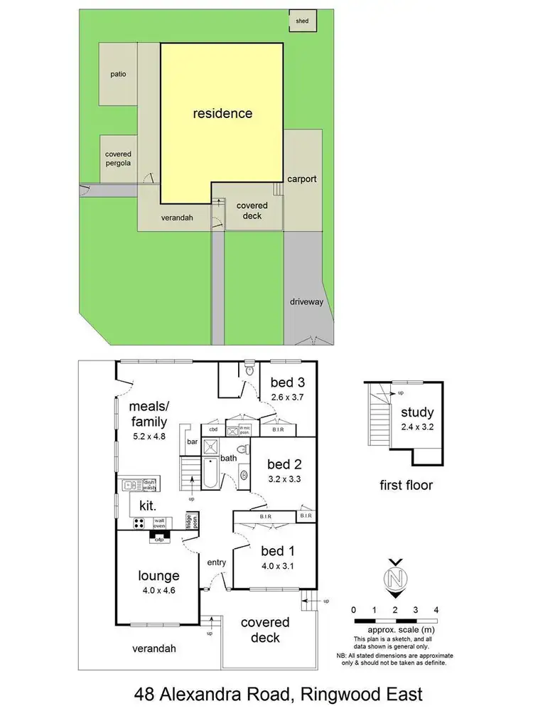 Floorplan of Homely house listing, 48 Alexandra Road, Ringwood East VIC 3135
