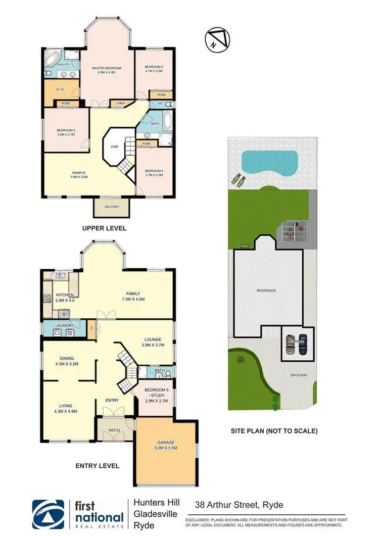 Floorplan of Homely house listing, 38 Arthur Street, Ryde NSW 2112