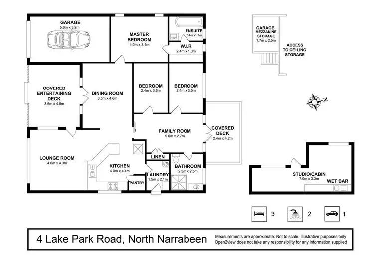 Floorplan of Homely house listing, 4 Lake Park Road, North Narrabeen NSW 2101