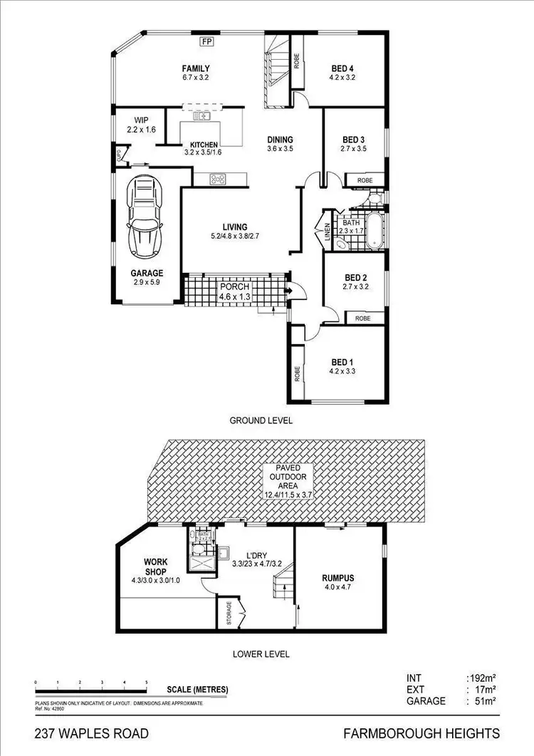 Floorplan of Homely house listing, 237 Waples Road, Farmborough Heights NSW 2526