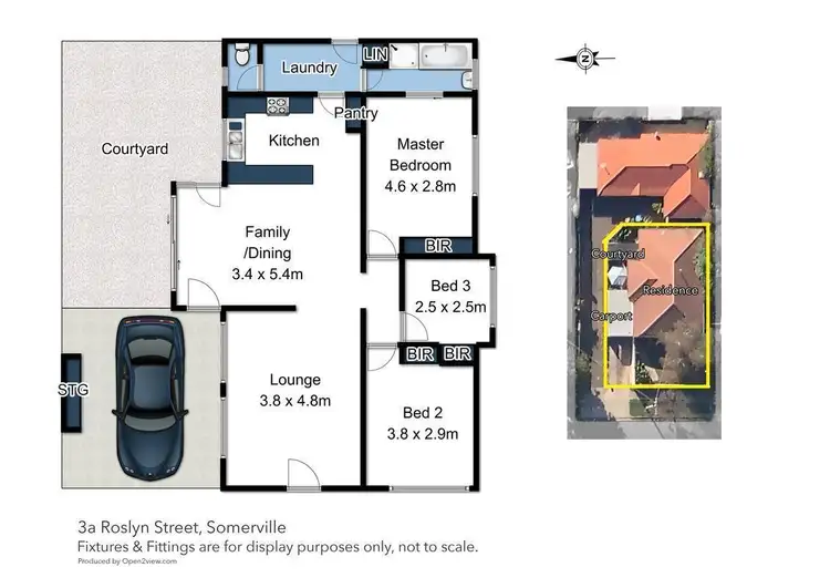 Floorplan of Homely house listing, 3a Roslyn Street, Somerville VIC 3912
