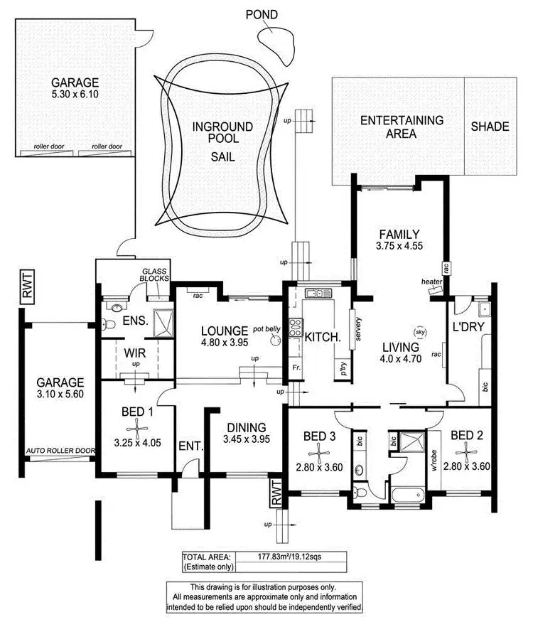 Floorplan of Homely house listing, 14 Serica Street, Hallett Cove SA 5158