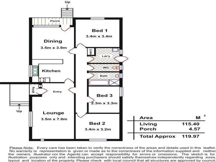 Floorplan of Homely house listing, 39 Karawi Parade, Morphett Vale SA 5162