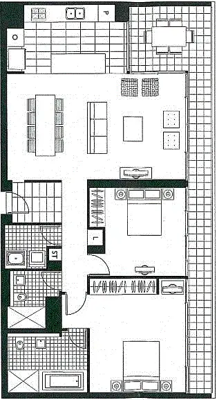 Floorplan of Homely apartment listing, 19/1 King Street, Newcastle NSW 2300
