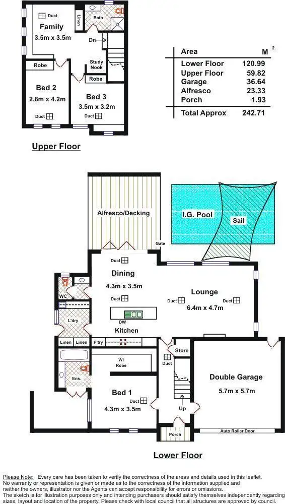 Floorplan of Homely house listing, 1a Wanbrow Avenue, Wattle Park SA 5066