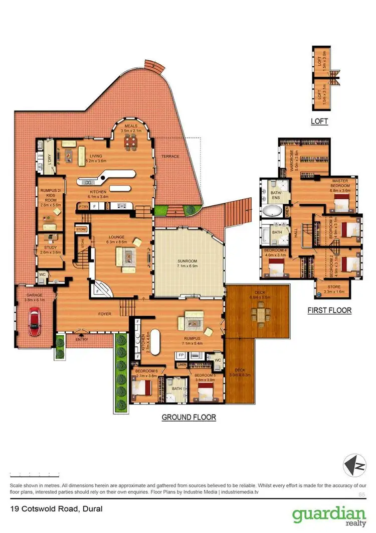 Floorplan of Homely house listing, 19 Cotswold Road, Dural NSW 2158
