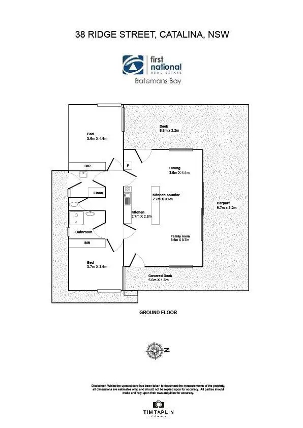 Floorplan of Homely house listing, 38 Ridge Street, Catalina NSW 2536