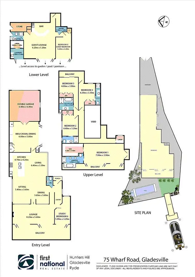 Floorplan of Homely house listing, 75 Wharf Road, Gladesville NSW 2111