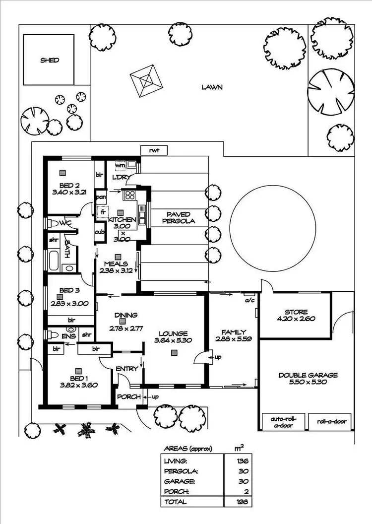 Floorplan of Homely house listing, 8 Montana Drive, Salisbury SA 5108