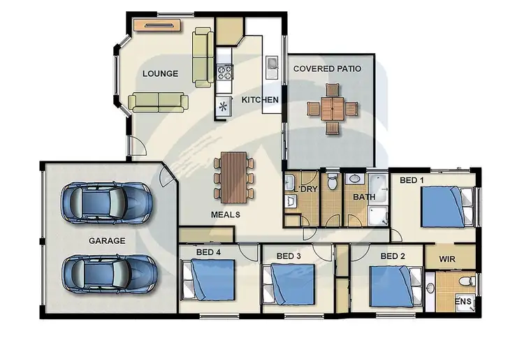 Floorplan of Homely house listing, 19 Ku-ring-gai Close, Loganholme QLD 4129