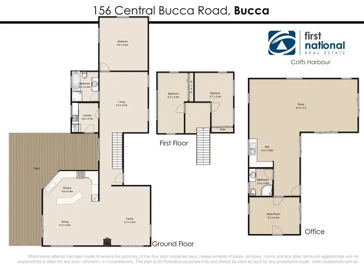 Floorplan of Homely house listing, 156 Central Bucca Road, Bucca NSW 2450