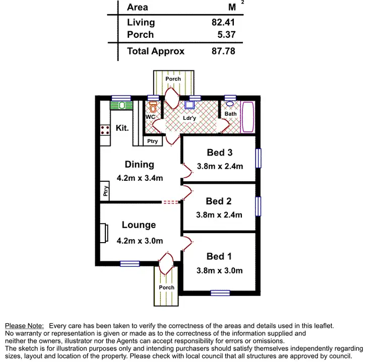 Floorplan of Homely house listing, 43 Halsey Road, Elizabeth East SA 5112