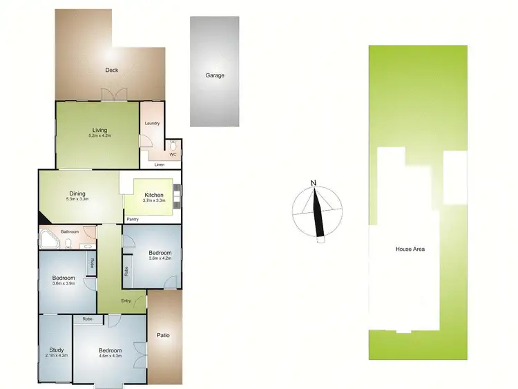 Floorplan of Homely house listing, Address available on request