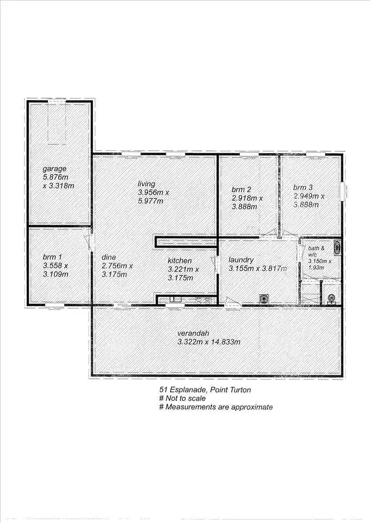 Floorplan of Homely house listing, 51 Esplanade, Point Turton SA 5575