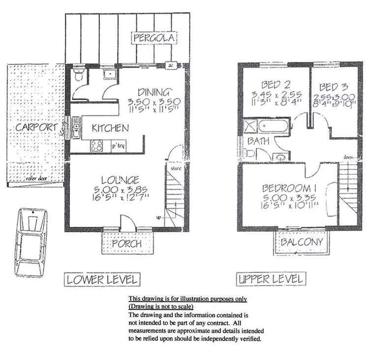 Floorplan of Homely unit listing, 3/21 Oak Avenue, Clovelly Park SA 5042
