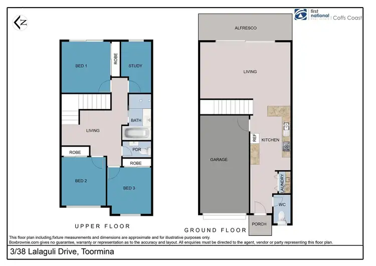 Floorplan of Homely townhouse listing, 3/38 Lalaguli Drive, Toormina NSW 2452