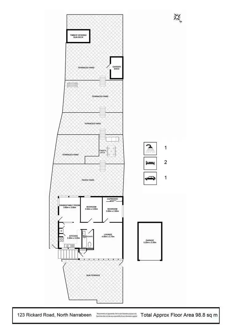 Floorplan of Homely house listing, 123 Rickard Road, North Narrabeen NSW 2101