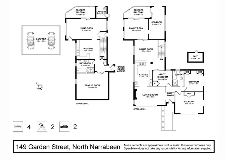 Floorplan of Homely house listing, 149 Garden Street, North Narrabeen NSW 2101