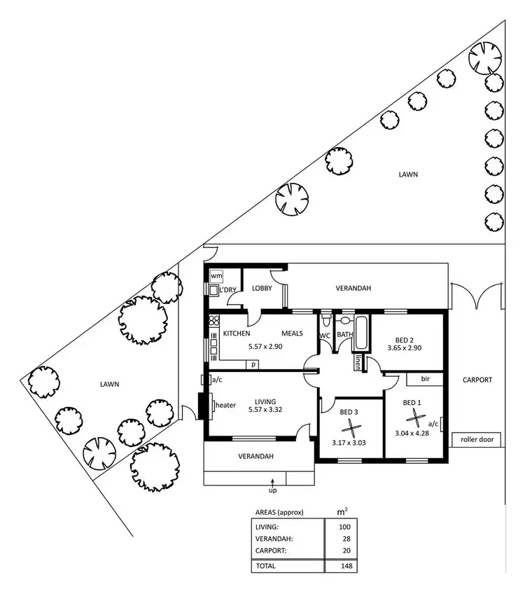Floorplan of Homely house listing, 68 Florence Avenue, Blair Athol SA 5084