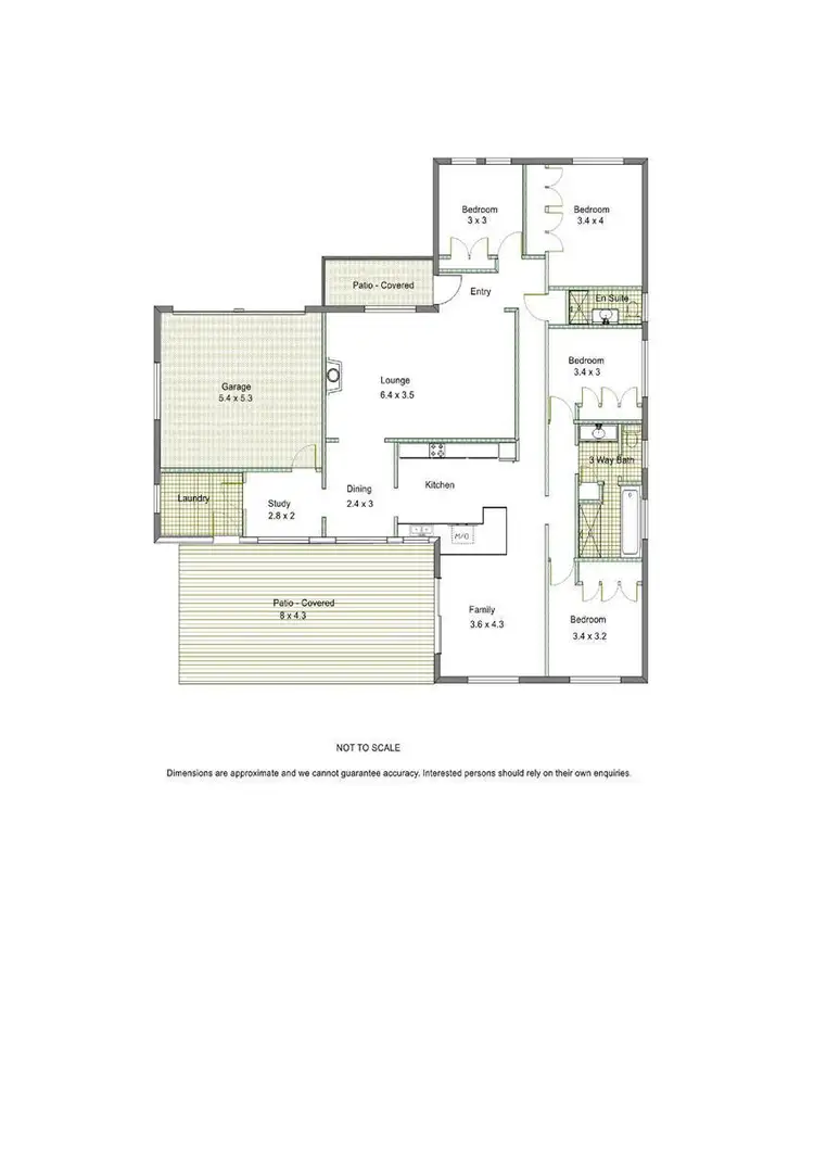 Floorplan of Homely house listing, 74 Greenbank Grove, Culburra Beach NSW 2540