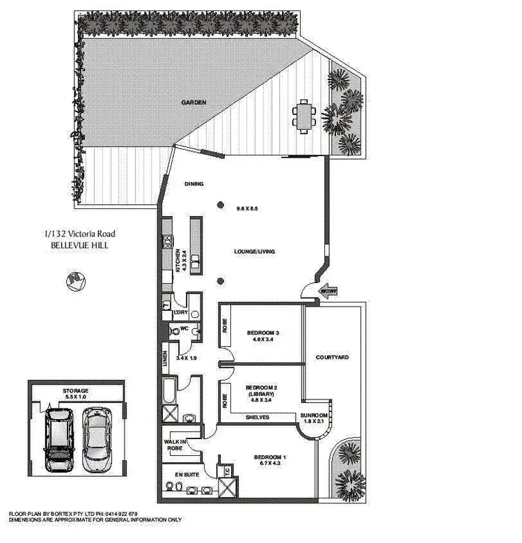 Floorplan of Homely apartment listing, 1/132 Victoria Road, Bellevue Hill NSW 2023