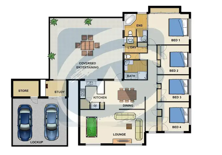 Floorplan of Homely house listing, 8 Hester Street, Shailer Park QLD 4128