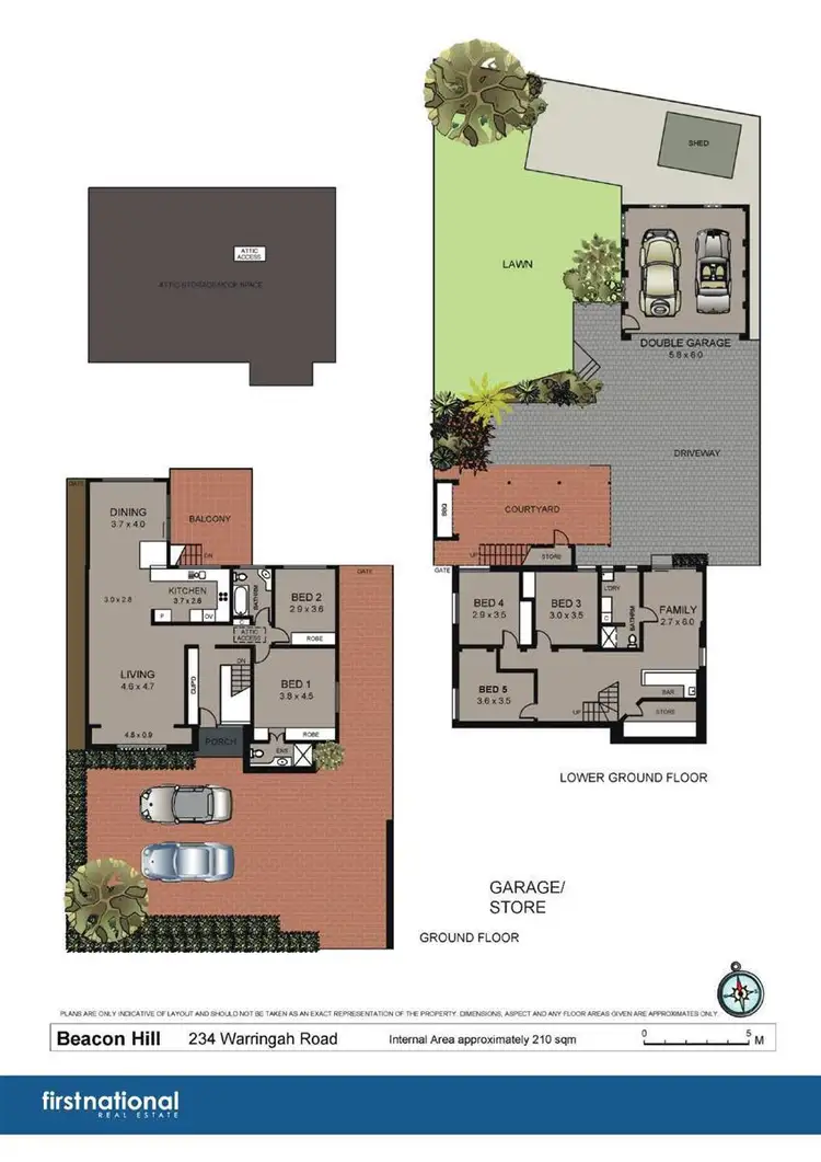 Floorplan of Homely house listing, 234 Warringah Road, Beacon Hill NSW 2100