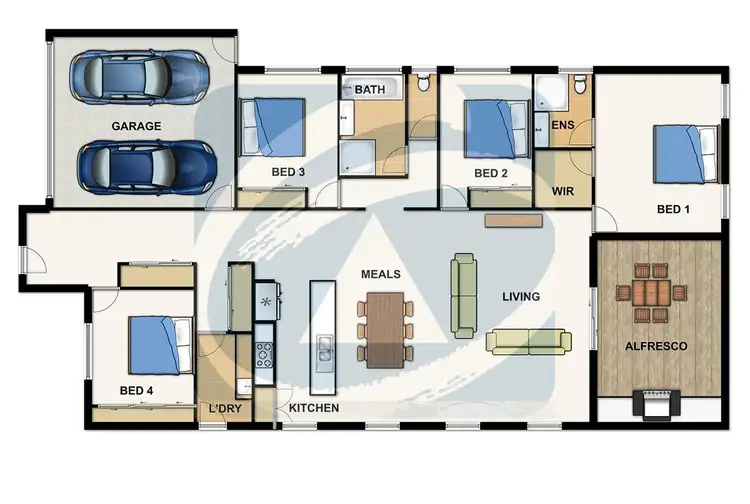 Floorplan of Homely house listing, 12 Soar Street, Rochedale QLD 4123