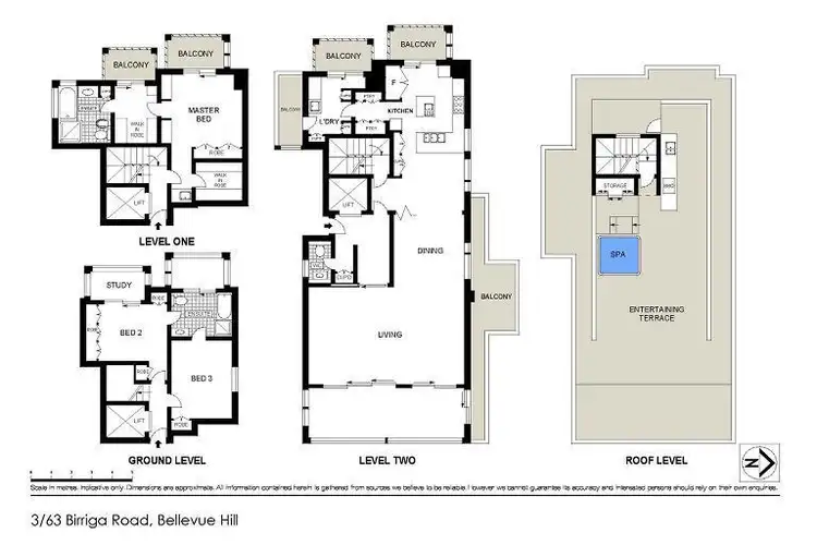 Floorplan of Homely apartment listing, 3/63 Birriga Road, Bellevue Hill NSW 2023