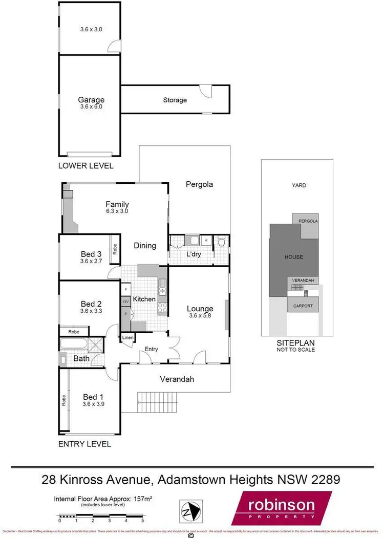 Floorplan of Homely house listing, 28 Kinross Avenue, Adamstown Heights NSW 2289