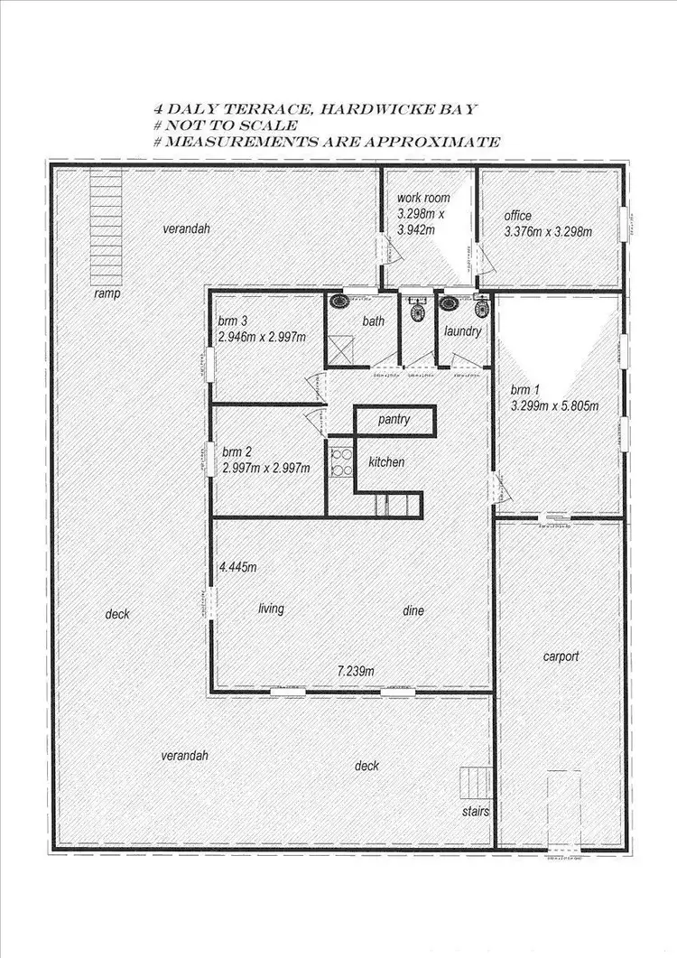 Floorplan of Homely house listing, 4 Daly Terrace, Hardwicke Bay SA 5575