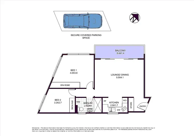Floorplan of Homely apartment listing, Address available on request