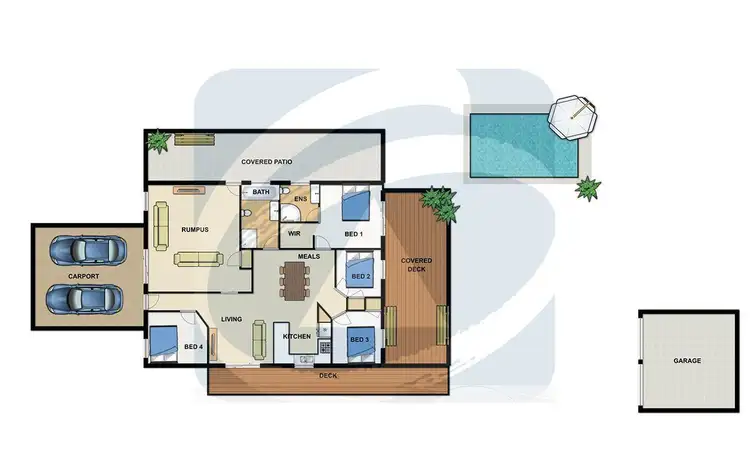 Floorplan of Homely house listing, 84 Station Road, Loganlea QLD 4131