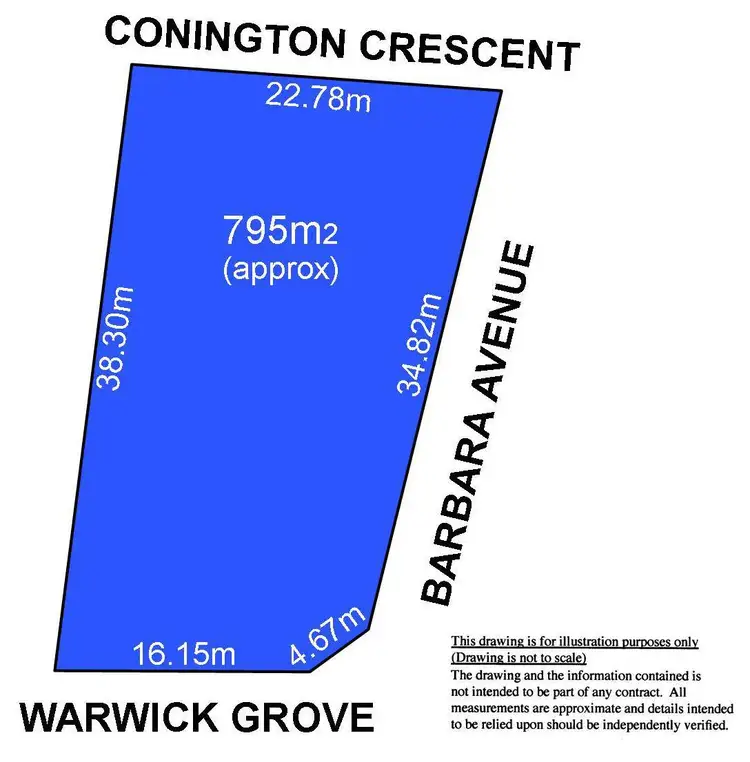 Floorplan of Homely house listing, 41 Warwick Grove, Morphett Vale SA 5162