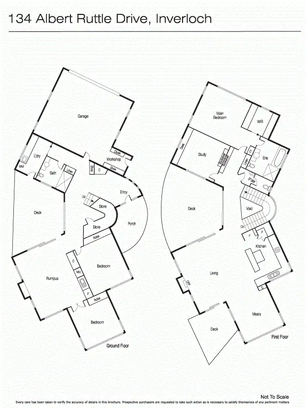 Floorplan of Homely house listing, 134 Albert Ruttle Drive, Inverloch VIC 3996