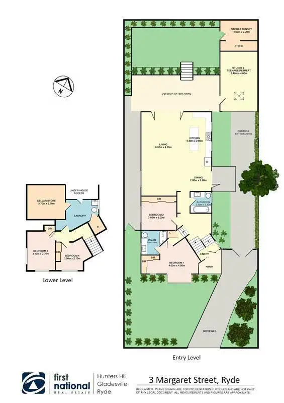Floorplan of Homely house listing, 3 Margaret Street, Ryde NSW 2112