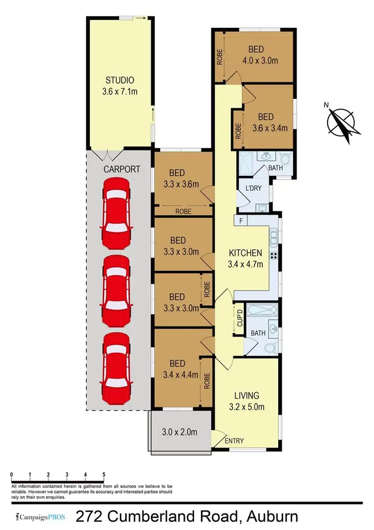 Floorplan of Homely house listing, 272 Cumberland Road, Auburn NSW 2144